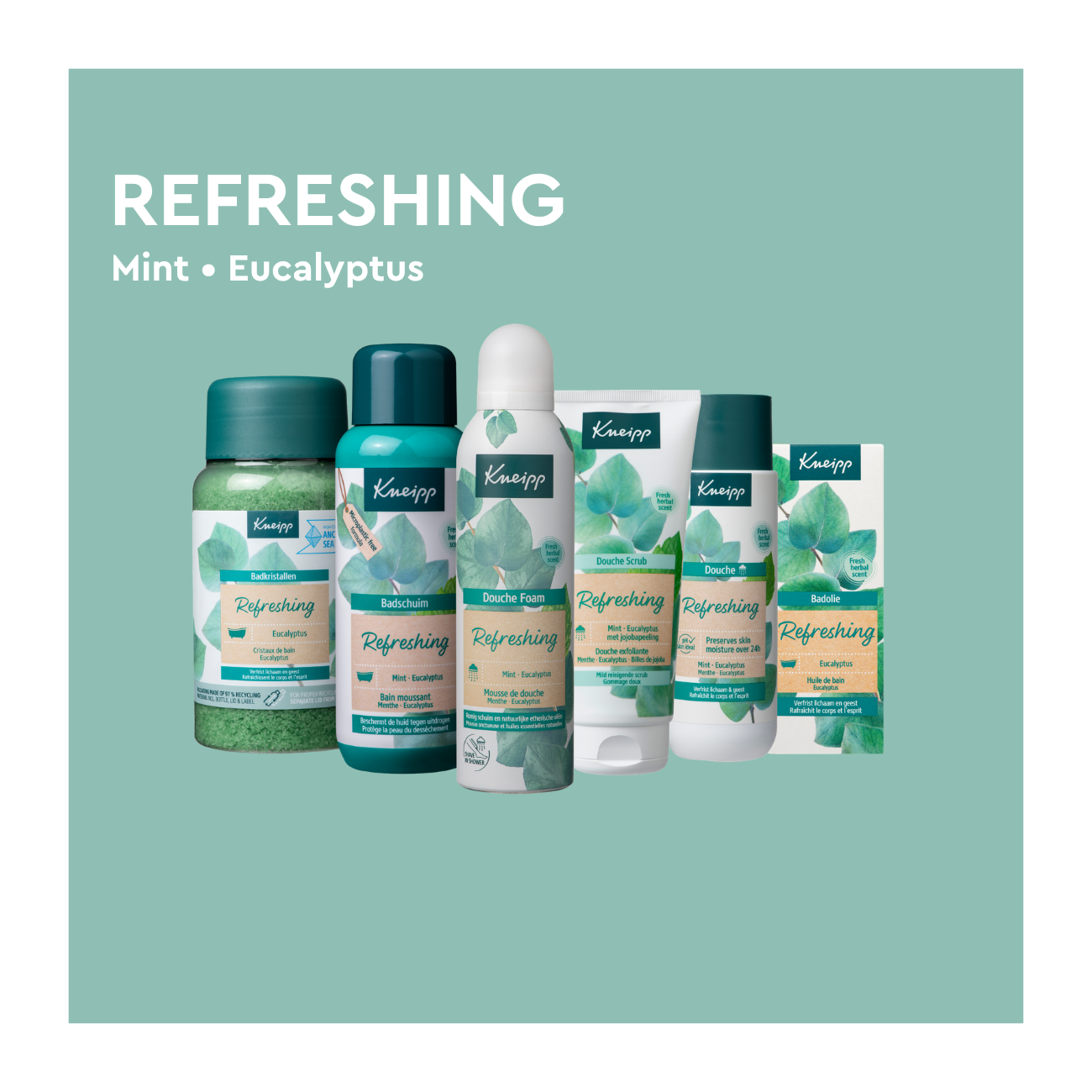 Refreshing collectie producten